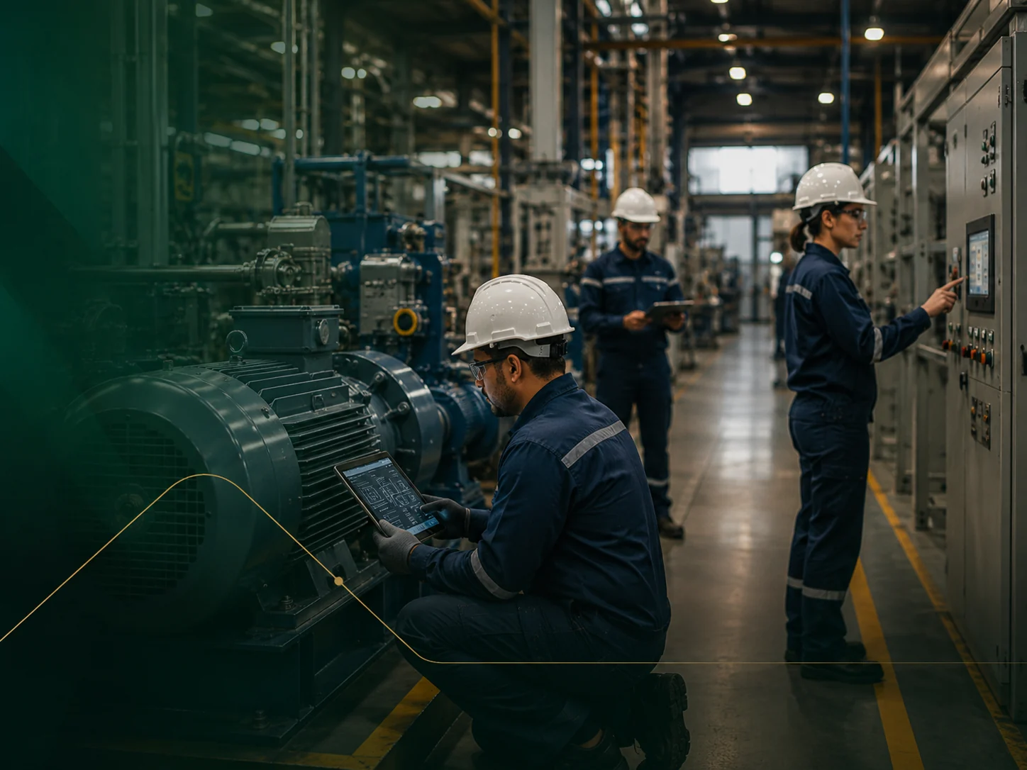 Evaluación operativa enfocada en un área prioritaria de una instalación industrial