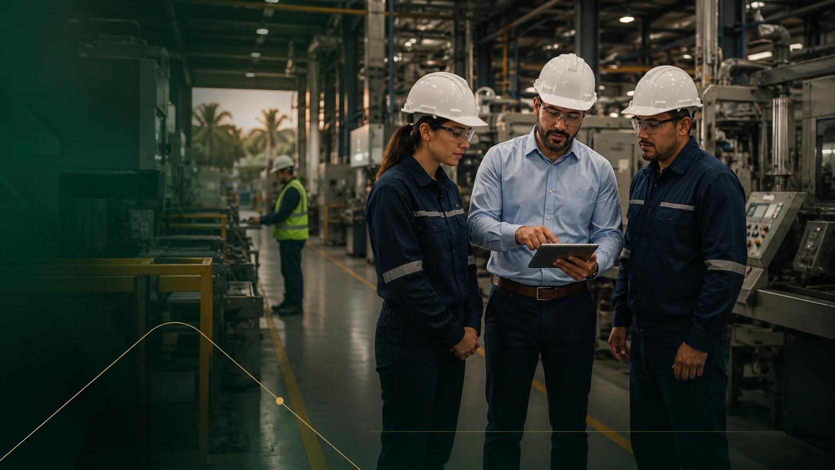 Evaluación de condiciones y controles de seguridad industrial en una operación